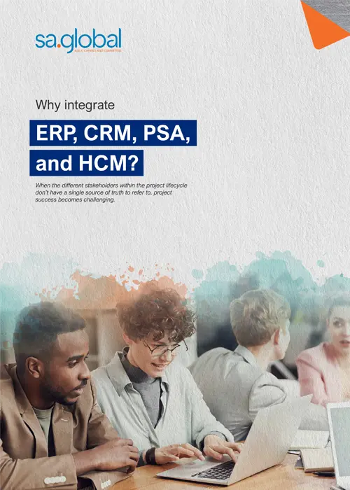 Integrate ERP, CRM, PSA and HCM together